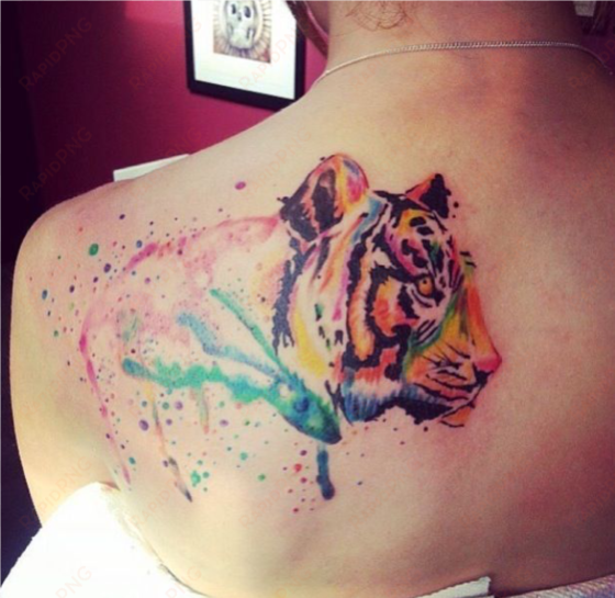 explore tiger tattoo design, tattoo designs and more - tiger side profile tattoo