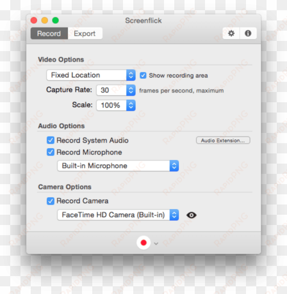 export layers to files - macos