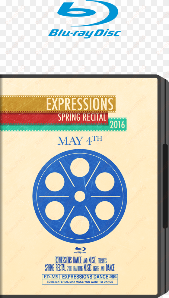 expressions spring recital may 4th blu-ray