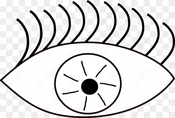 eye clip art black and white - eye clip art