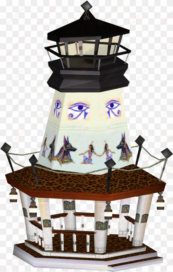 eye of horus gazebo - lighthouse