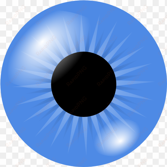 eyeball clipart png realistic - blue eye clipart