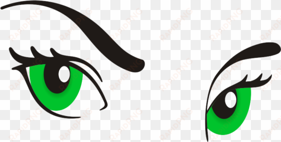 eyeball clipart woman eye - cartoon woman eyes png