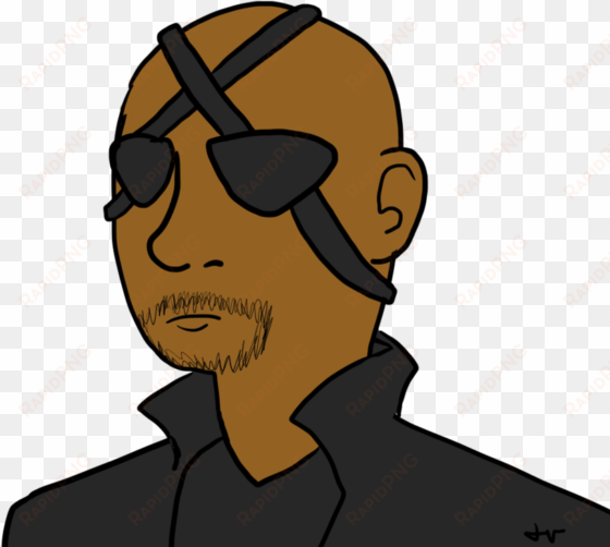eyepatch transparent nick fury - nick fury two eye patches