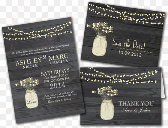 fabulous mason jar wedding reception invitations in - country mason jar wedding invitations