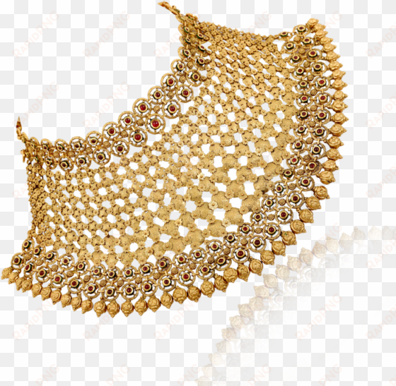 fabulous royal gold choker necklace - gold choker