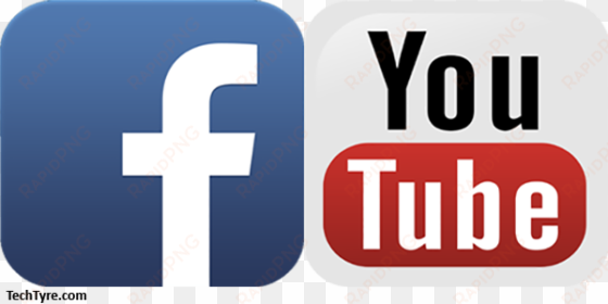 facebook at launching - youtube and facebook logo png