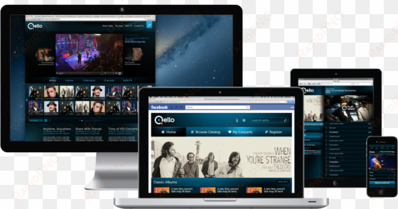 facebook development, mobile ui/ux design, responsive - doors - when you're strange (cd)