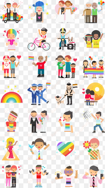 facebook pride stickers