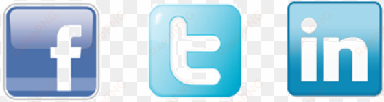 Facebook Twitter Linkedin Icons - Facebook Twitter Linkedin Icons Png transparent png image