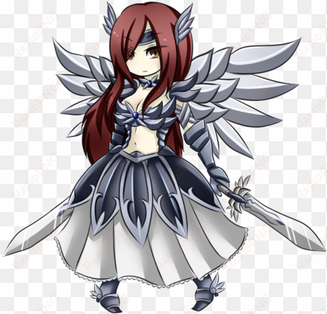 fairy tail wallpaper called erza scarlet - chibi fairy tail erza