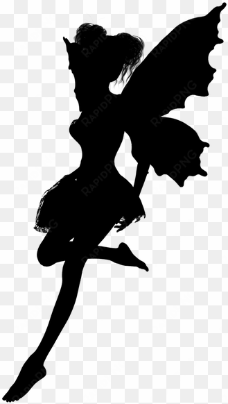 fairy24 fairy silhouettes - little fairy silhouette