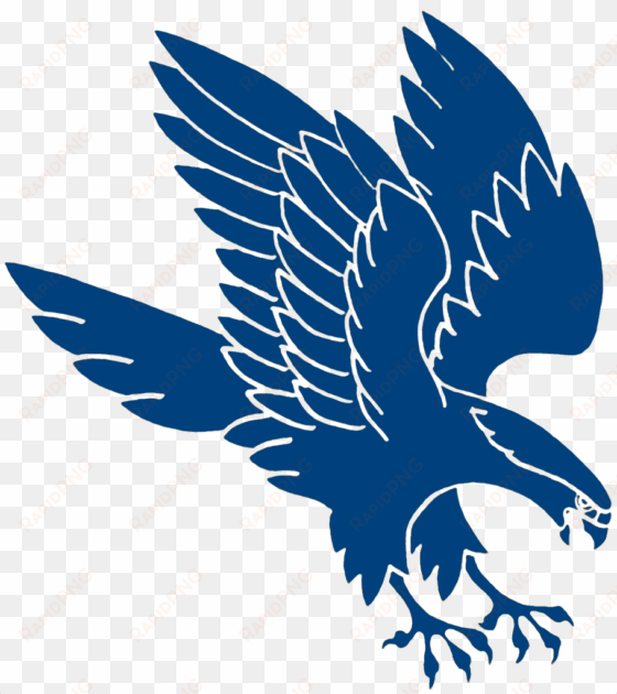 falcon - blue falcon military logo