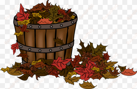 fall - autumn clip art basket