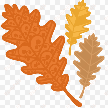 fall flourish leaf svg scrapbook cut file cute clipart - cricut