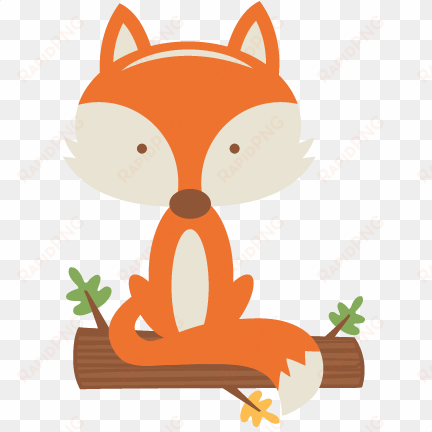 fall fox svg scrapbook cut file cute clipart files - fall fox clipart