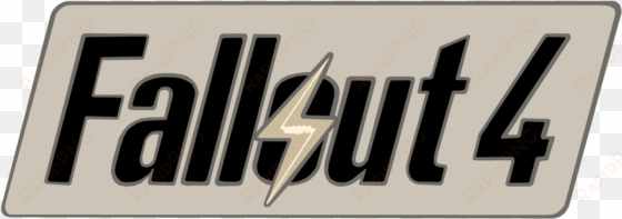 Fallout 4 Logo Png Image With Transparent Background - Logo De Fallout 4 transparent png image