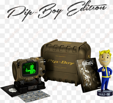 fallout 4 pip boy edition no tshirt - fallout 4: pip-boy edition [pc game]