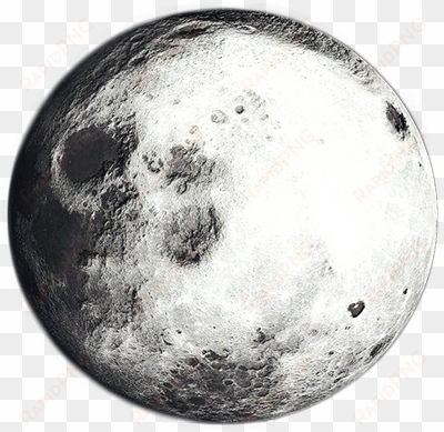 Fallout Texture Overhaul Moons - Moon Texture Black And White transparent png image