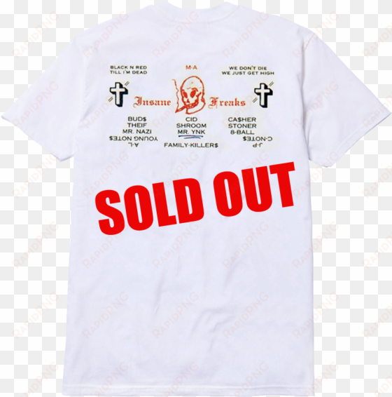 family killers back soldout - t-shirt