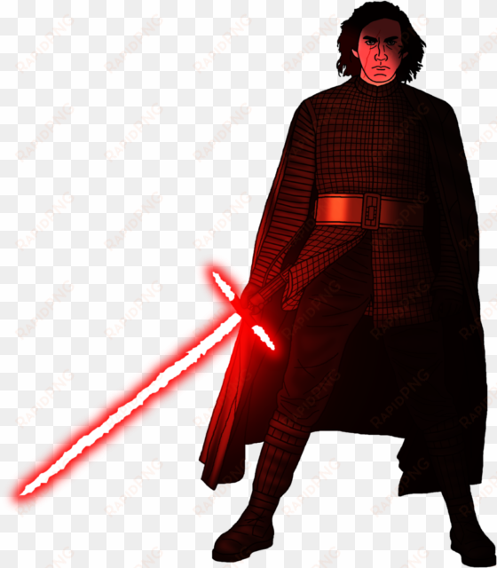 fan creationskylo - kylo ren last jedi fan art