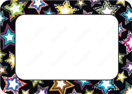 fancy stars name tags labels tcr5260 teacher created - teacher created resources fancy stars name tags (5260)