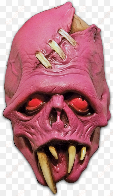 fang pink mask - giant tooth monster mask - costume accessories masks