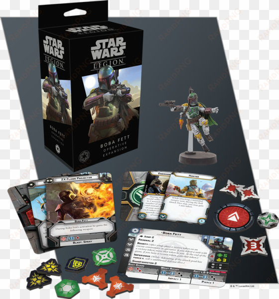 fantasy flight keeps rolling out expansions to grow - star wars legion boba fett