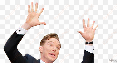 - //fapslock☆fujoshi - benedict cumberbatch photobomb png transparent