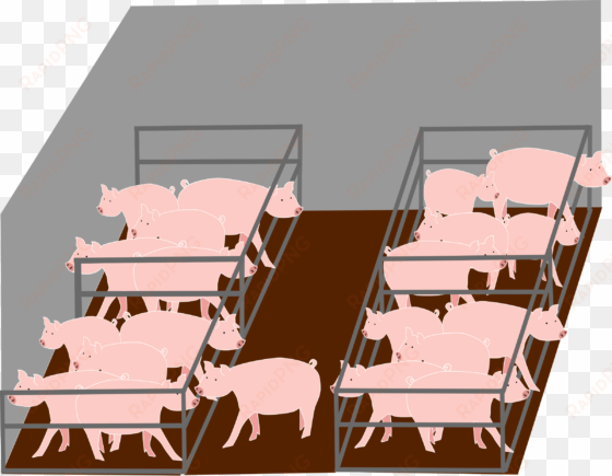 farm clipart pig - mesin industri vektor png