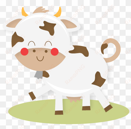 farm cow svg cut files farm animals svg cutting files - cute farm animals png