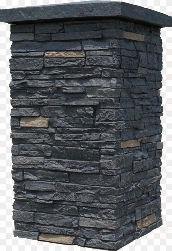 faux column wraps - nextstone faux polyurethane stone column wrap - brunswick