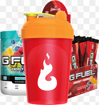 faze blaziken bundle free shaker cup - g fuel grape stick pack box (20 servings) elite energy