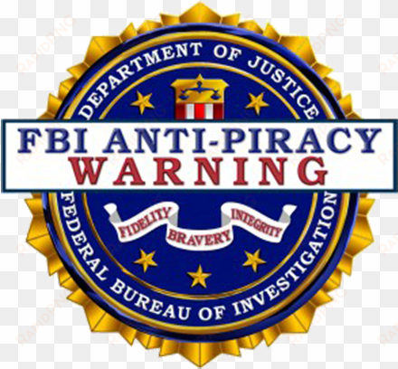 fbi seal large verge medium landscape - fbi warning on cds