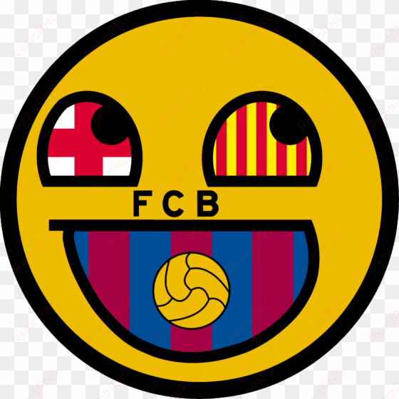 fc barcelona smiley clipart - fc barcelona