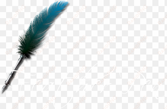 feather pen banner - pen feather png