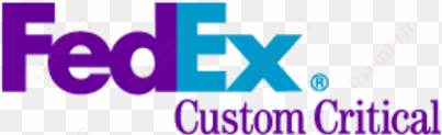 fedex custom critical png