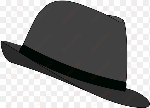 fedora clipart png - black fedora clip art