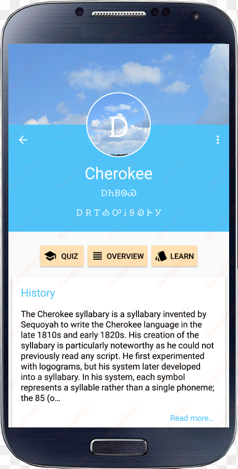 feeling like learning more alphabets than just the - smartphone