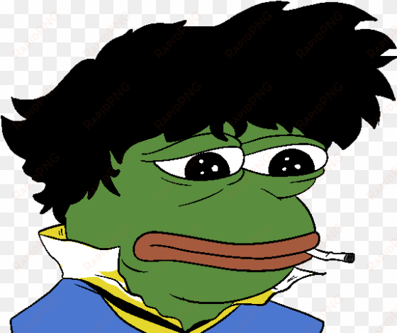 feels bad man / sad frog - spike spiegel pepe