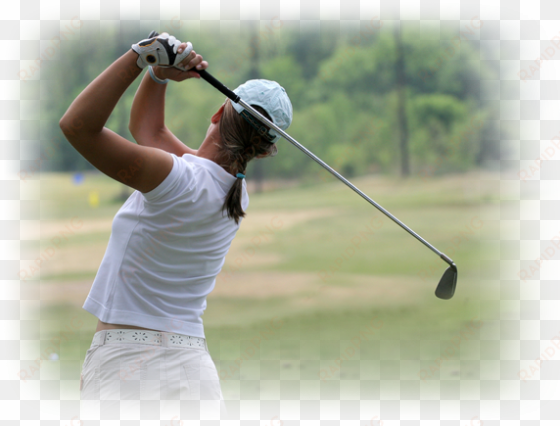 female golfer - driving range golf women