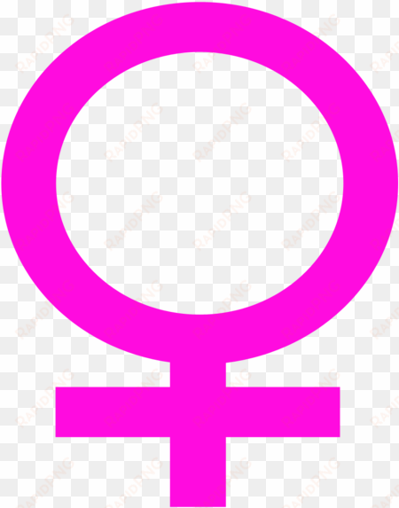 female rose - female sign transparent background