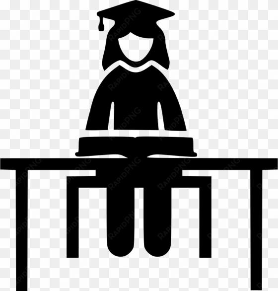female student studying comments - students icon png