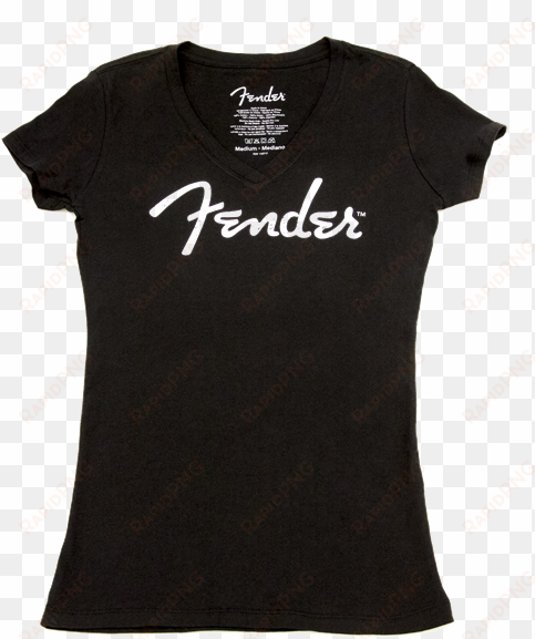 fender® ladies distressed logo t-shirt, black, - mr robot shirt