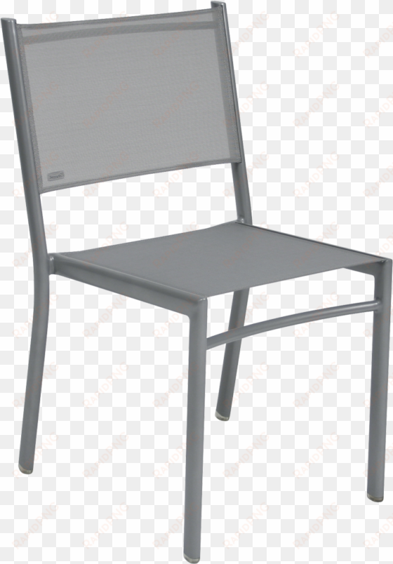 fermob costa stacking dining side chair finish: storm
