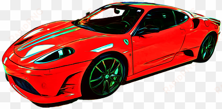 ferrari f430 car racing car road colorful - auto de carrera rojo png