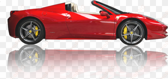 ferrari side view png - car side view png