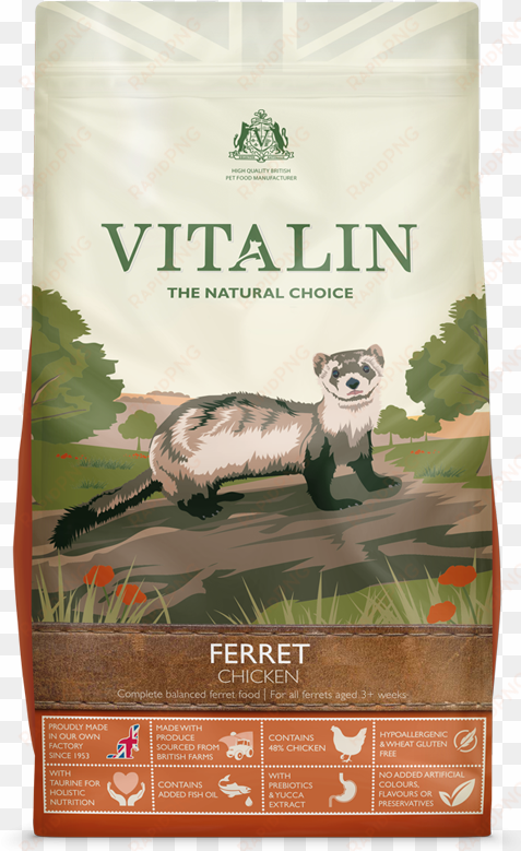 Ferret Food Uk - Countrywide Vitalin Puppy Food Chicken And Rice 12kg transparent png image