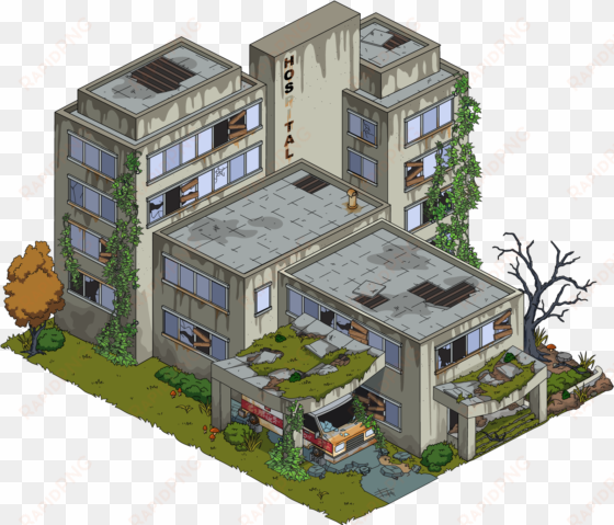 fg building hospital abandonedskin - family guy abandoned house