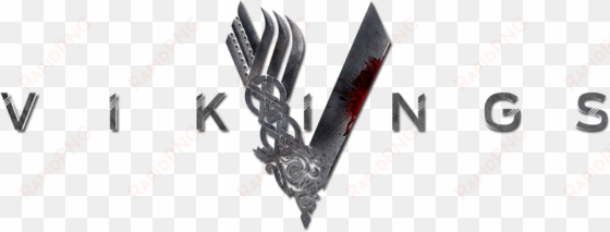 fichier - vikings - logo - vikings tv show logo png